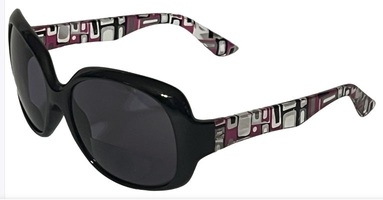 Women's Bifocal Sunglasses- Butterfly Design Sports Reader Glasses