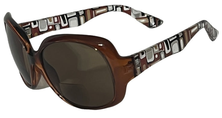 Women's Bifocal Sunglasses- Butterfly Design Sports Reader Glasses