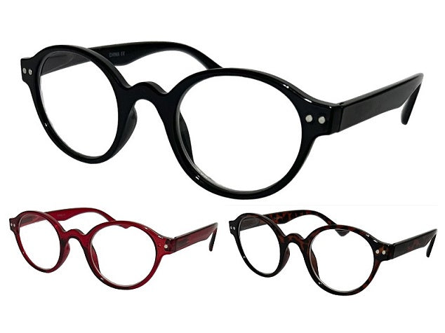 Women's Reading Glasses - Round Shape Classic Readers