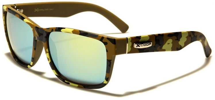 Men's Women's (Unisex) Sunglasses Camouflage Mirrored Lens Classic Glasses