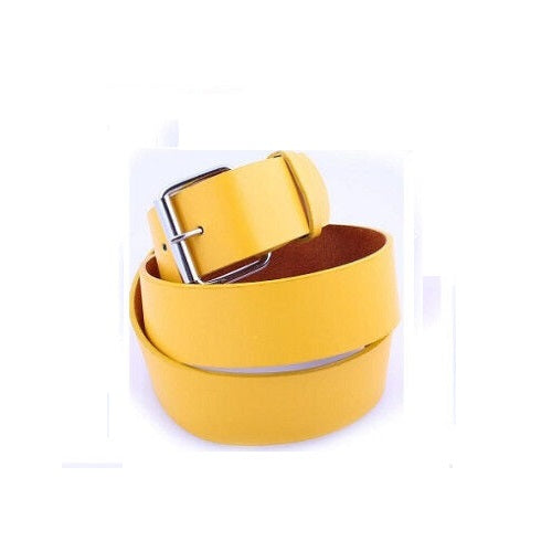 Men's Women's Plain Bonded Leather Belt - Multi-Color Golf Baseball Softball Removable Buckle