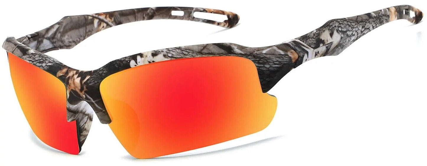 New Men's Women's Sunglasses Glasses Fishing Eyewear Baseball Cycling Hiking Softball