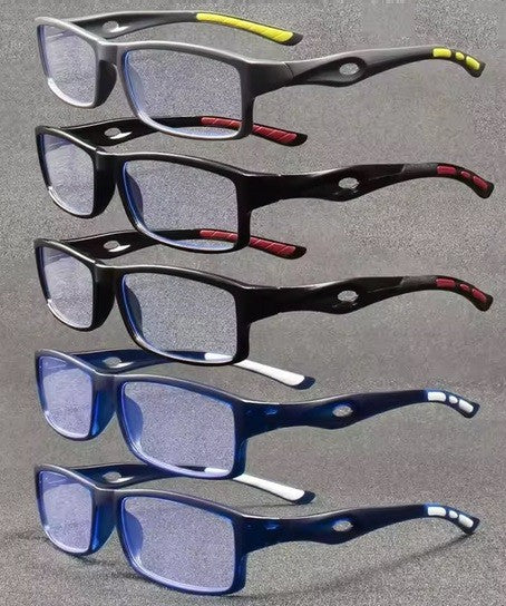 Reading Glasses Men's Women's Sports Style Vision Eyewear Anti-Blue Light Quality Readers