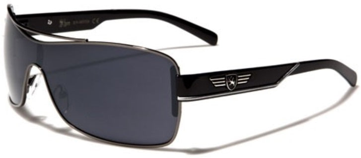 Men's Sunglasses- Rectangle Shield Style